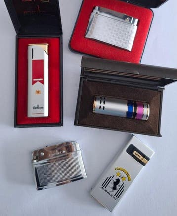 Win Brother Lite Silver Match - Zakaansteker - metaal - (5), Antiek en Kunst