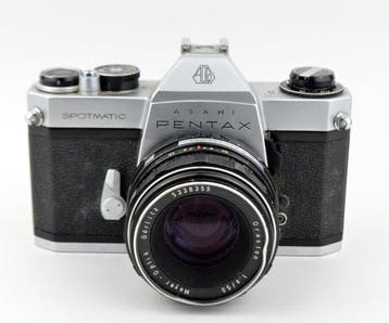 Pentax Asahi Sportmatic + Meyer Optik Gorlitz 1,8/50 Analoge, Nieuw