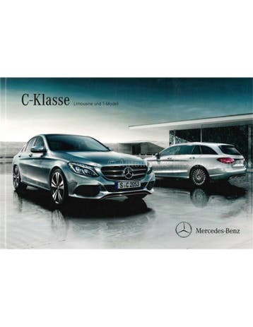 2015 MERCEDES BENZ C KLASSE BROCHURE DUITS, Nieuw, Author