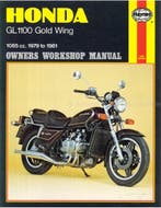 1979 - 1981 HONDA GL 1100 GOLD WING OWNERS WORKSHOP MANUAL, Nieuw, Author