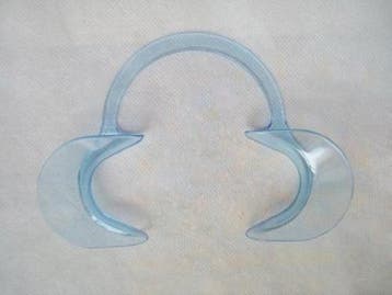 Mondklem normaal, kleur blauw (Overig materiaal tandkristal), Ophalen of Verzenden, Nieuw, Overige typen