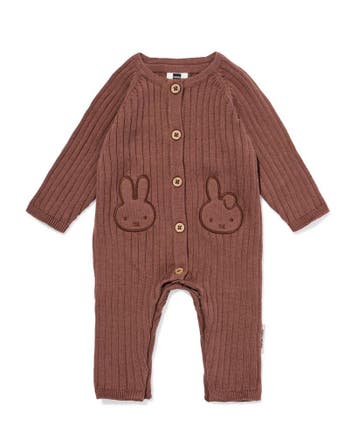 HEMA Nijntje babyboxpakje rib bruin, Verzenden, Nieuw