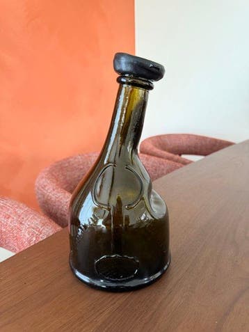 Saint Vivant Armagnac - Oliefles - Glas - Cognac fles, Antiek en Kunst