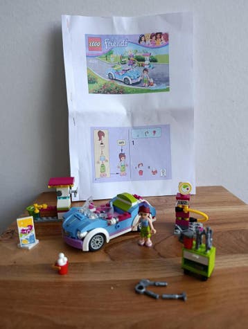 LEGO Mia#039s Roadster 41091, Kinderen en Baby's, Zo goed als nieuw, Complete set, Lego, Friends
