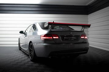 Maxton Carbon Spoiler met beugels en LED BMW 3 / M3 Coupé, Auto diversen, Verzenden
