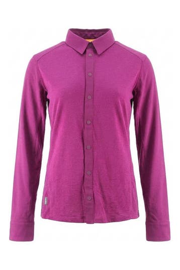 Icebreaker Blouse in maat M Paars, Icebreaker, Verzenden, Zo goed als nieuw, Overige kleuren