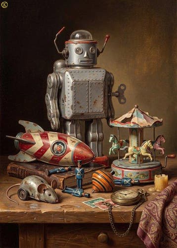 Kleury.art - [XL MATTE PAPER] The Clockwork Vanguard by