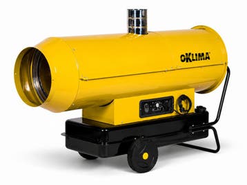 Oklima SE 300 heteluchtkanon indirect gestookt, Ophalen of Verzenden