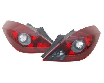 Achterlichten Opel CORSA D OPC 06->> Rood/Smoke, Ophalen of Verzenden, Nieuw