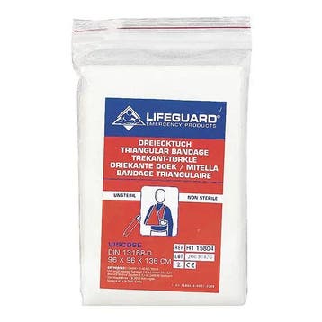 Driekante doek Lifeguard Mitella viscose (katoen), Verzenden, Nieuw