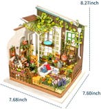 Robotime Millers Garden met LED licht Knutselen Houten M..., Verzenden, Nieuw