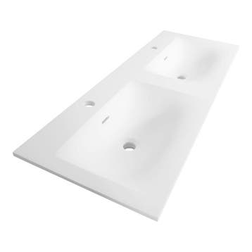 Brauer Glacier Wastafel - 140 cm - met 2 Spoelbakken en 2, Ophalen of Verzenden, Nieuw