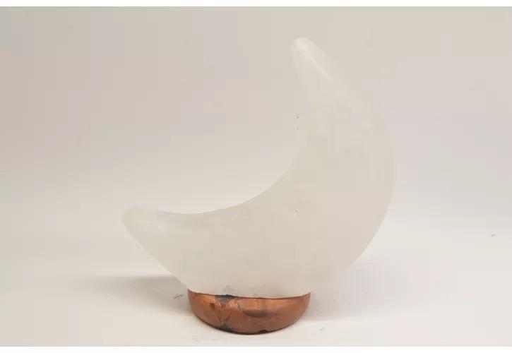 Zoutlamp Maan - Wit - Met Aan/Uit Schakelaar - Led Lampje, Huis en Inrichting, Lampen | Tafellampen, Nieuw, Ophalen of Verzenden