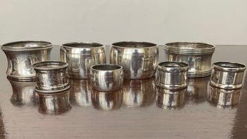 Servetring - .800 zilver, .835 zilver - +