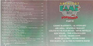 Various - Greatest Fame Music Popsongs Part II, Ophalen of Verzenden, Gebruikt