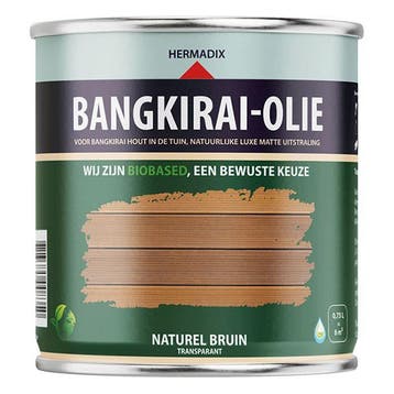 Bangkirai olie | Hermadix | 750 ml, Doe-het-zelf en Verbouw, Verf, Beits en Lak, Verzenden, Nieuw