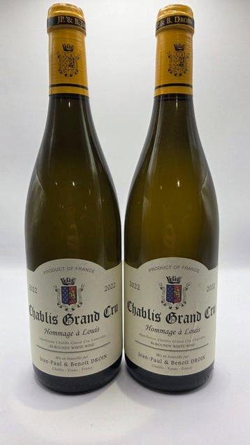 2022 Jean-Paul & Benoit Droin Hommage à Louis - Chablis, Nieuw