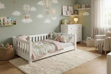 Rockwood® Modulair Kinderbed Finn met  lattenbodem  en, Kinderen en Baby's, Ophalen of Verzenden, Nieuw