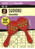 Sanders Sudoku Scheurblok - 178 2025, Verzenden, Nieuw, Sport en Vrije tijd