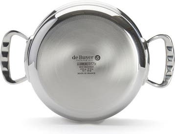 De Buyer Affinity Braadpan met Deksel - Ø 20cm - Rvs, Ophalen of Verzenden, Nieuw, De Buyer