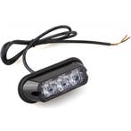 Bumper flitser wit - 3 LED - 9W - R10/R65, Auto diversen, Ophalen of Verzenden