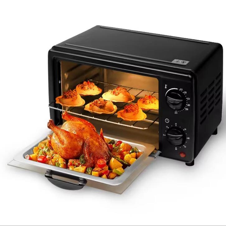 Mini Airfryer Oven 13L Compact Heteluchtoven met Venster, Witgoed en Apparatuur, Ovens, Nieuw, Verzenden