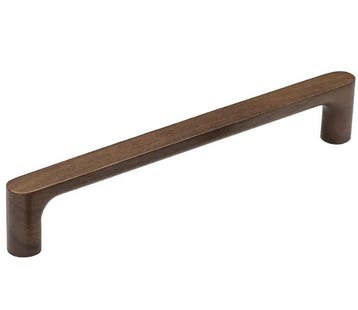 Greep Silkeborg Walnoot gelakt 192 mm, Verzenden, Nieuw