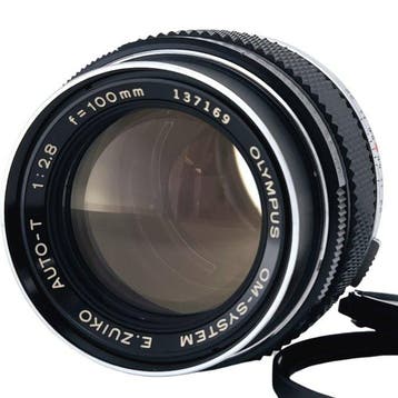 Olympus OM-System E.Zuiko Auto-T 100mm F2.8 Prime lens, Nieuw