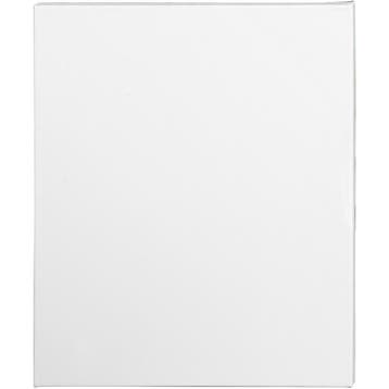 Canvas, D: 1.6 cm, afm 50x60 cm, 360 gr, wit, 5 stuk/ 1 doos, Hobby en Vrije tijd, Schilderen, Nieuw