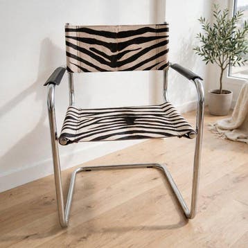 Kruk - Kalfsleer - Bauhaus-stoel