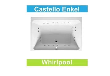 Ligbad Riho Castello 180x120 cm Whirlpool Enkel systeem, Ophalen of Verzenden, Nieuw