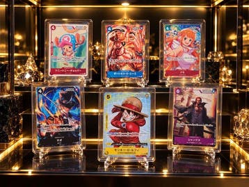 Bandai - 6 Card - One Piece - Monkey D. Luffy Portgas D. Ace, Nieuw