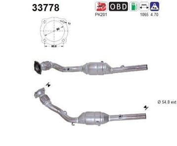 Katalysator Seat Leon, Toledo, Skoda Octavia, VW Golf, New B, Verzenden, Nieuw