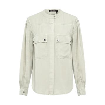 Marc Aurel • geplooide blouse • 36, Marc Aurel, Verzenden, Nieuw, Maat 36 (S)