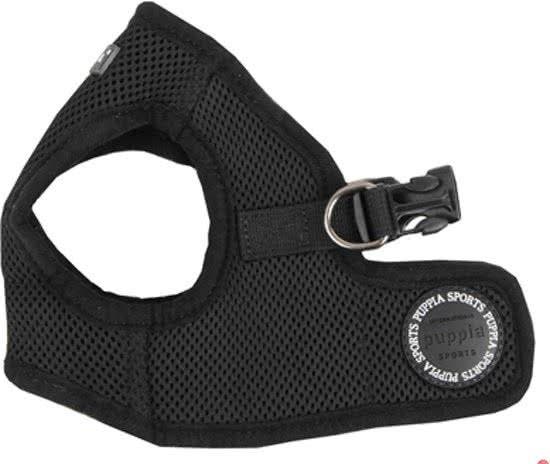 Puppia Vest Hondentuig - S - borstomvang 31-33 cm - Zwart, Dieren en Toebehoren, Honden-accessoires, Verzenden