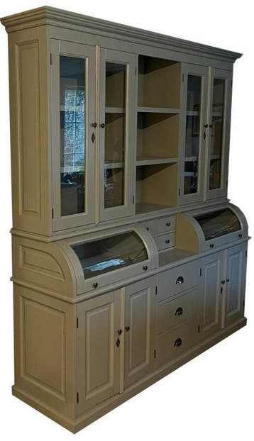 Buffetkast olijfgrijs Bastiaan 200cm, Ophalen of Verzenden, Nieuw