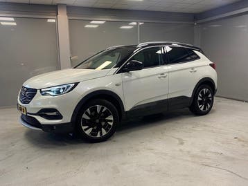 Zakelijke Lease |  Opel Grandland X 1.2 Turbo Ultimate | CLI, Automaat, Gebruikt, Euro 6, Wit