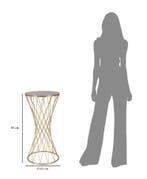 TAFELTOREN NIEUW CM Ø 40X80, Huis en Inrichting, Tafels | Sidetables, Ophalen of Verzenden, Nieuw