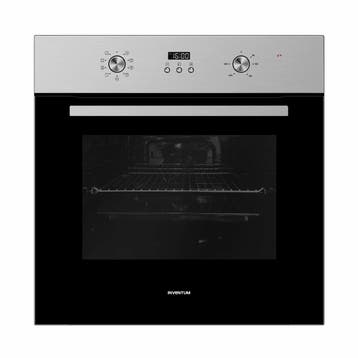 Inventum IOH6070RK Inbouw Heteluchtoven 65 l – RVS, 8, Verzenden, Nieuw
