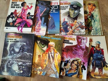 Bruno Brazil Stripboeken | Vance | Greg | Albert | Strips, Complete serie of reeks, Verzenden, Gelezen