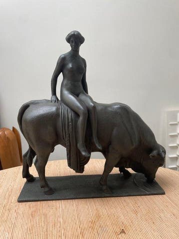 Max Hermann Fritz (1873-1948) - sculptuur, Europa en de