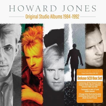 cd - howard jones - ORIGINAL STUDIO ALBUMS 1984-1992 (nieuw), Verzenden, Zo goed als nieuw