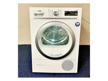 Siemens iQ700 - Tweedehands warmtepompdroger - A+++ - 8 kg, Verzenden, Zo goed als nieuw
