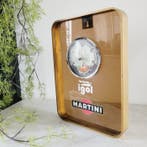 Martini Vermouth Reclamebord met Barometer 1960 -