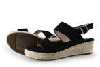 Dolcis Sandalen in maat 40 Zwart, Dolcis, Verzenden, Zwart, Sandalen of Muiltjes