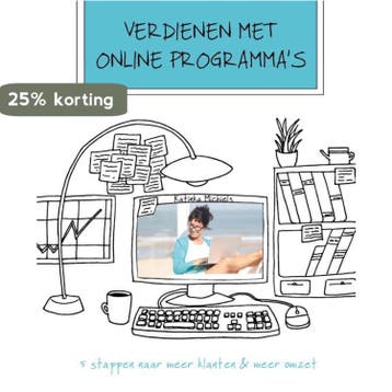 Verdienen met online programma’s - Katinka Michiels, Verzenden, Zo goed als nieuw, Katinka Michiels