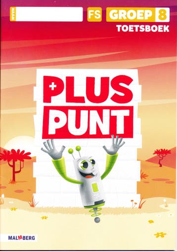 Pluspunt versie 4 Toetsboek groep 8 FS (per stuk), Verzenden, Nieuw