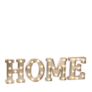 Letterverlichting HOME (LED), Antiek en Kunst, Verzenden