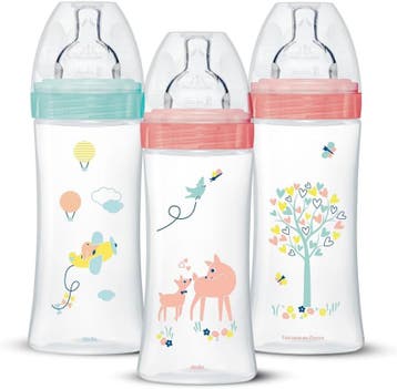 Dodie Anti-Koliek Flessen 330ml - Set 3st | 32% Korting, Ophalen of Verzenden, Zo goed als nieuw, Overige typen