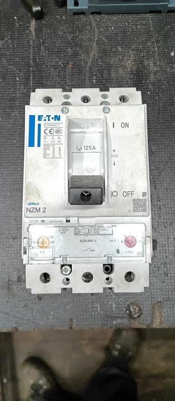 Vermogensschakelaar NZM2 schakelaar met MCCB 100-125A 3P, Ophalen of Verzenden, Gebruikt
